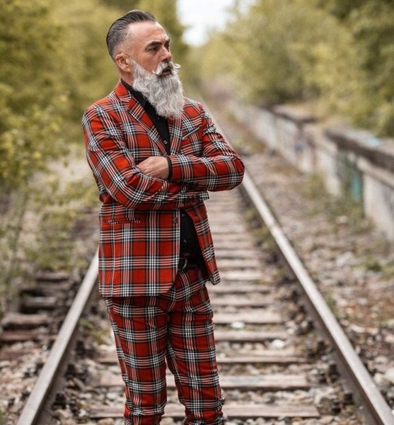 Gunnar F. – Fashion Sedcard-Foto 2 bei JustInCast