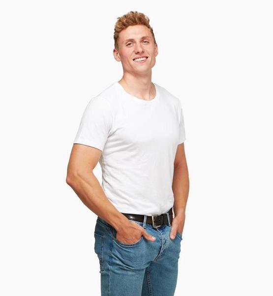 Aaron B. – Real People Sedcard-Foto 2 bei JustInCast