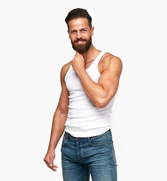 Safouane B. – Real People Sedcard-Foto 2 bei JustInCast