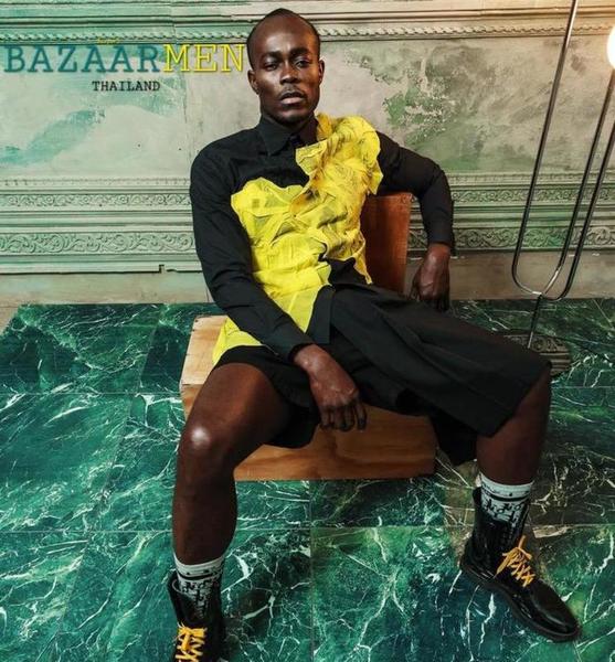 Ndumbe K. – Fashion Sedcard-Foto 4 bei JustInCast