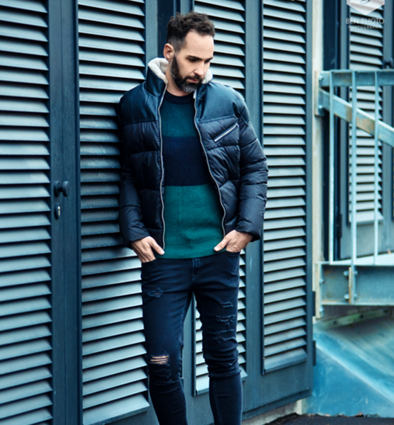 Hannes  T. – Fashion Sedcard-Foto 4 bei JustInCast