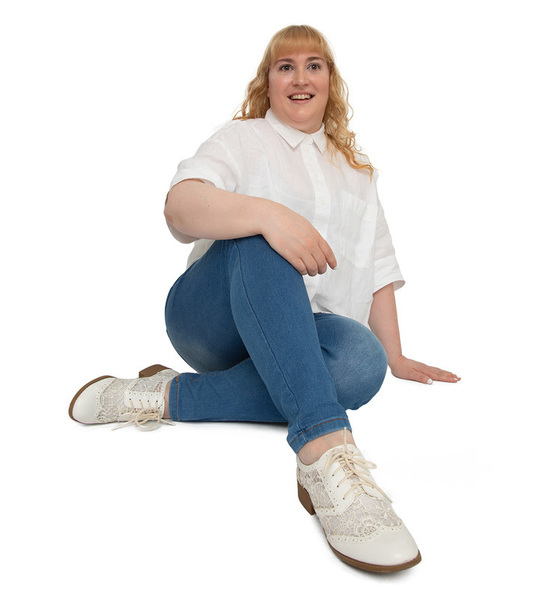 Melanie W. – Real People Sedcard-Foto 3 bei JustInCast