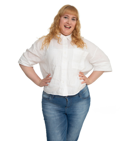 Melanie W. – Real People Sedcard-Foto 2 bei JustInCast