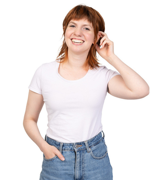 Julia M. – Real People Sedcard-Foto 2 bei JustInCast